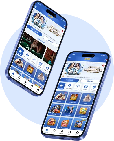 Người dùng đang sử dụng ứng dụng helo888 code trên điện thoại